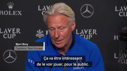 Laver Cup - Borg : "Monfils et Fils peuvent apporter beaucoup de choses positives à l'équipe"