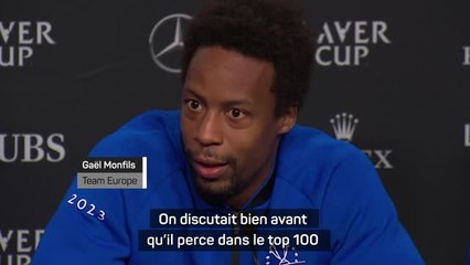 Laver Cup - Monfils : "J'espère que Fils deviendra encore plus fort que nous quatre"