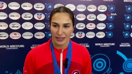 Milli Güreşçi Buse Tosun Çavuşoğlu Dünya Şampiyonu Oldu