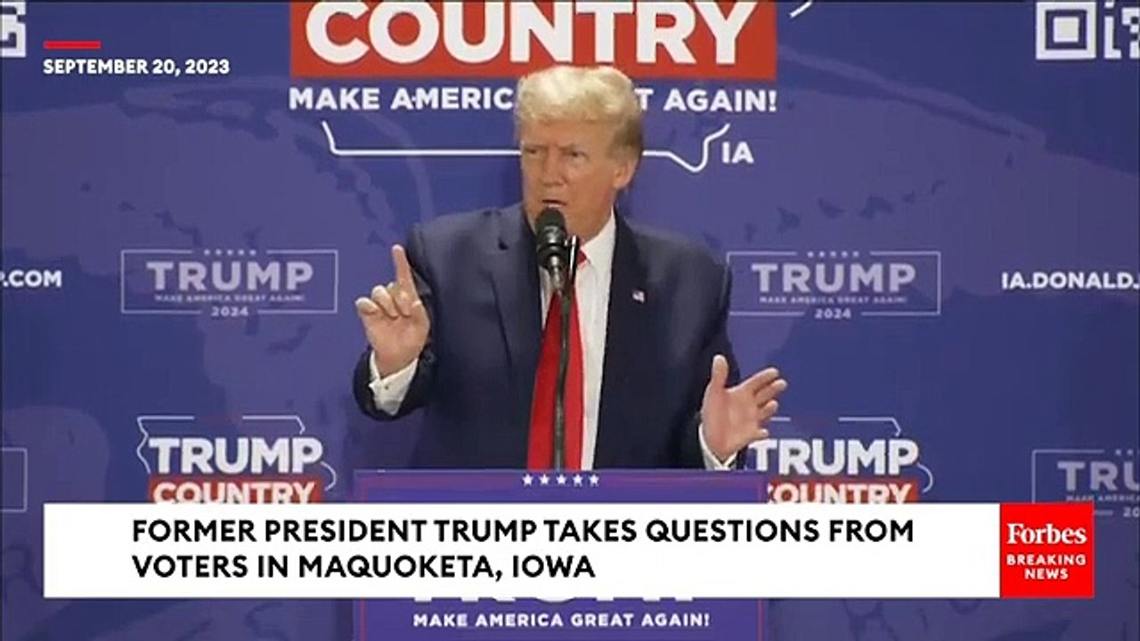 'It's All Bulls---, It's All Bulls---!': Trump Rails Against Indictments At Iowa Rally