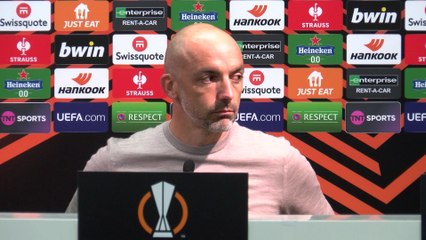 FK TSC Backa Topola Manager Lazetic on tonights disappointing loss