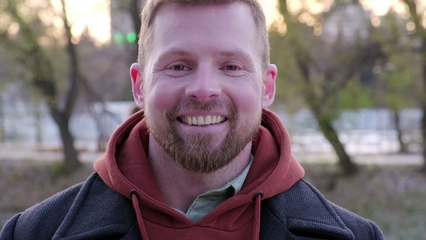 Happy man enjoying his life video free for commercial use