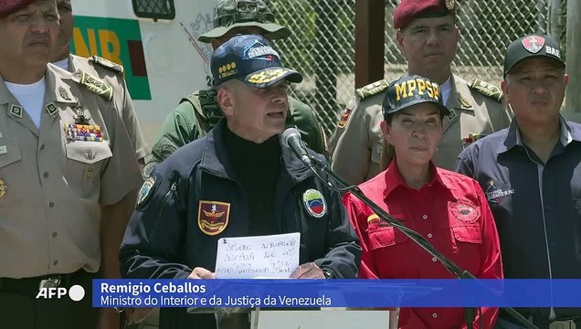 Máquinas de Bitcoin e armas pesadas apreendidas em prisão da Venezuela