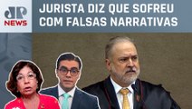 Augusto Aras faz último discurso como procurador-geral da República; Vilela e Kramer analisam