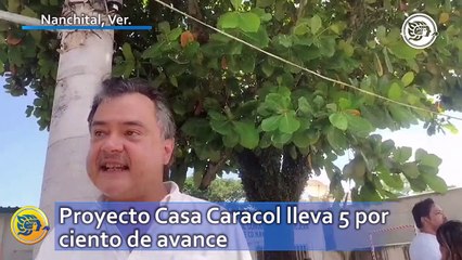 Proyecto Casa Caracol lleva 5 por ciento de avance