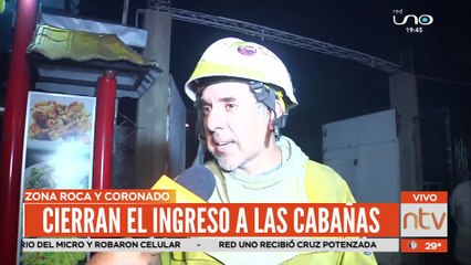 Incendio pone en riesgo varias viviendas en la zona de Las Cabañas