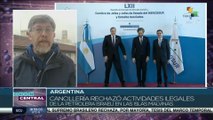 Cancillería argentina rechazó actividades ilegales de la petrolera israelí