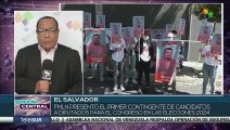 En El Salvador el FMLN presentó el 1er contingente de candidatos para el congreso en elecciones de 2024