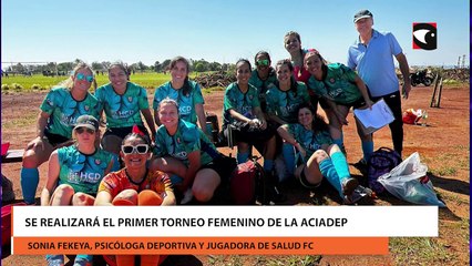 Se realizará el primer torneo femenino de la Aciadep
