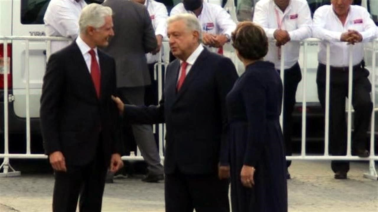 Elogia AMLO a Del Mazo en Edomex