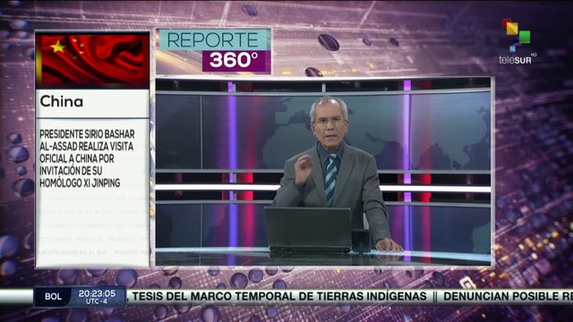 Presidente de Siria, Bashar Al-Assad, realiza visita oficial a China por invitación de su par Xi Jiping