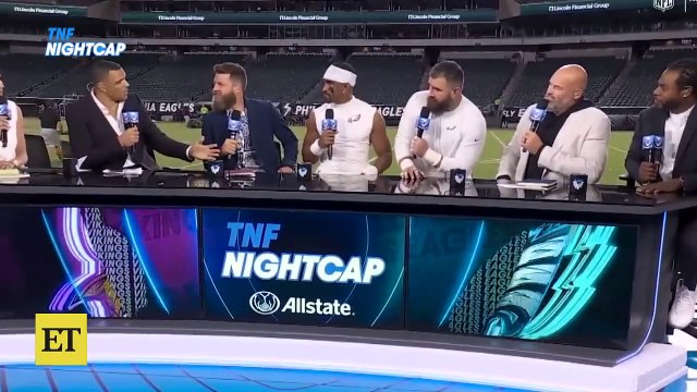 Jason Kelce REACTS to Taylor Swift and Travis Kelce Dating Rumors