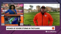 Several rounds of severe weather for the Plains
