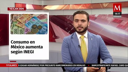 Consumo en México alcanza nuevo máximo en julio, reporta el Inegi