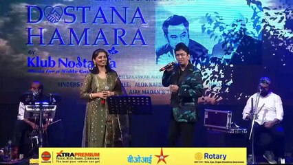 Shokhiyon Mein Ghola Jaye . Moods Of Kishor . Alok Katdare and Sangeeta melekar live cover romantic song