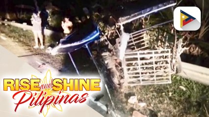 5 indibidwal, sugatan sa banggaan ng kotse at tricycle sa San Narciso, Quezon