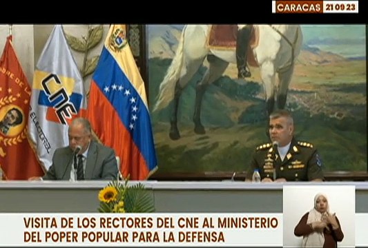 CNE y FANB definen estrategias para garantizar la seguridad en los venideros comicios electorales