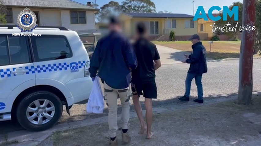 NSW Police deploy 120 detectives in three-day blitz on the mid-north coast. Vision courtesy: NSW Police