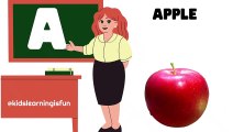 10 words with letter A  l Words with letter A l Words with letter A song l Kindergarten l @ChuChuTV