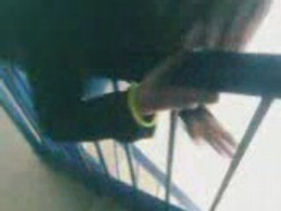 Anais&Alex&Magali&Moi Dans Les Escalier