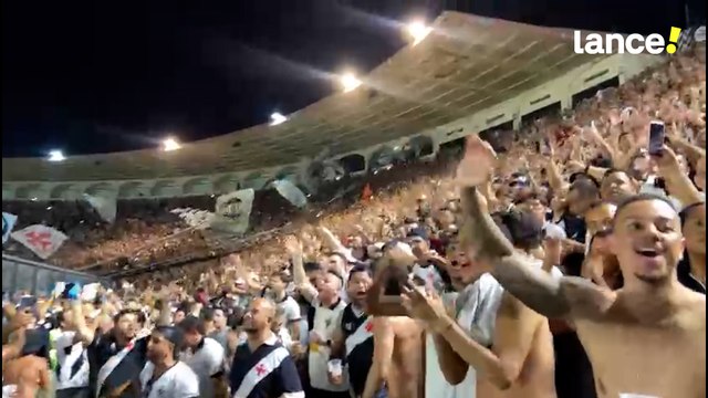 Caldeirão ferveu! Torcida do Vasco faz festa impressionante em São Januário