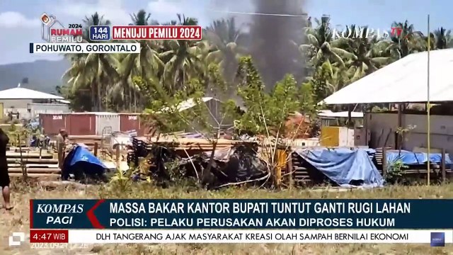 Pasca Demo Ricuh di Kabupaten Pohuwato, Polisi Amankan Puluhan Warga yang Diduga Provokator