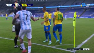 Copa America 2021: Argentina 1 - 0 Brasil (2do Tiempo)