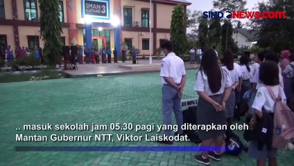 Pj Gubernur NTT Cabut Kebijakan Laiskodat tentang Masuk Sekolah Jam 5 Pagi