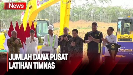 Groundbreaking Pusat Latihan Timnas di IKN, Jokowi Ungkap Jumlah Dana yang Disiapkan