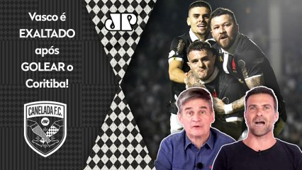 "O Vasco é GIGANTE e NÃO VAI CAIR! METEU 5 a 1 e TÁ MOSTRANDO que..." GOLEADA no Coritiba EMPOLGA!
