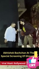 Abhishek Bachchan At The Special Screening Of Ghoomer