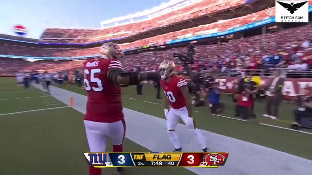 Niners Defeat Giants, 30-12, During TNF Week 3 - video Dailymotion