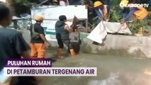 Pipa PAM Bocor, Puluhan Rumah di Petamburan Tergenang Air
