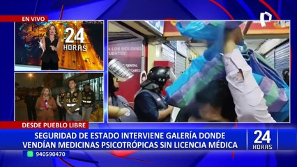 Pueblo Libre: intervienen galería donde vendían medicinas psicotrópicas sin receta médica