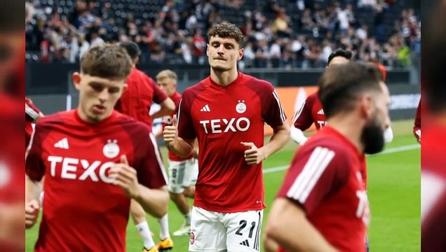 Eintracht Frankfurt 2 Aberdeen 1 - Best of the action as Dons give Germans a scare but are defeated