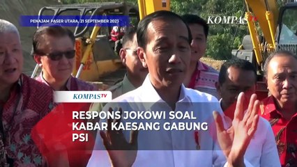 Begini Jawaban Jokowi saat Ditanya Rumor Kaesang Gabung PSI