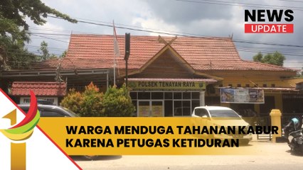 Petugas Diduga Lalai, 17 Tahanan Polsek Kabur