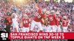 Niners Defeat Giants, 30-12, During TNF Week 3