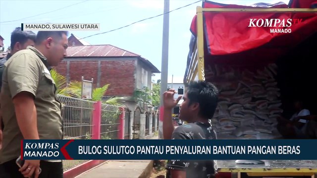 Pihak Bulog SulutGo Pantau Langsung Penyaluran Beras Bantuan Pemerintah