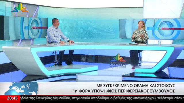 Ο υποψήφιος περιφερειακός σύμβουλος Πανουργιάς Πανουργιάς στο Star