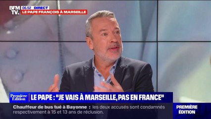 ÉDITO - Le pape à Marseille: "Emmanuel Macron, comme ses homologues européens, pourraient se faire sermonner"