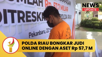 Polda Riau Bongkar Judi Online, Aset Senilai Rp 57,7 M Milik Pengelola Disita