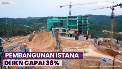 Progres Pembangunan Istana di IKN Capai 38%, Jokowi Pasang Bilah Pertama Garuda