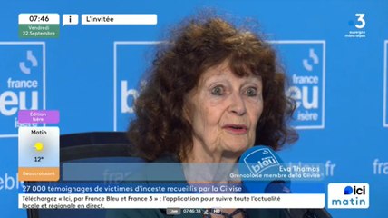 Invité de la rédaction - Eva Thomas