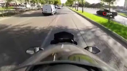 Bursa'da Motosiklet Sürücüsü Ölümden Döndü