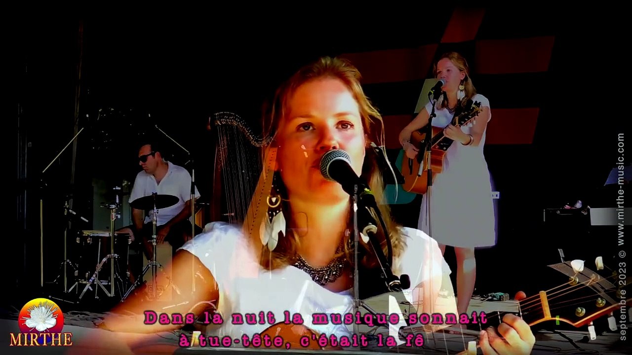 OÙ EST STEVE ? performed by MIRTHE & Javier, guitar, percussions & singing, live 2023, France