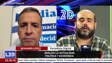 Benjamín López revela el lío monumental que tiene Sánchez para contentar a sus secuaces