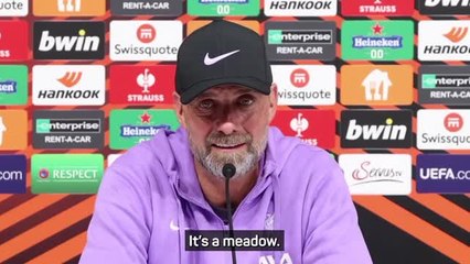 Klopp complains about LASK's 'meadow' pitch