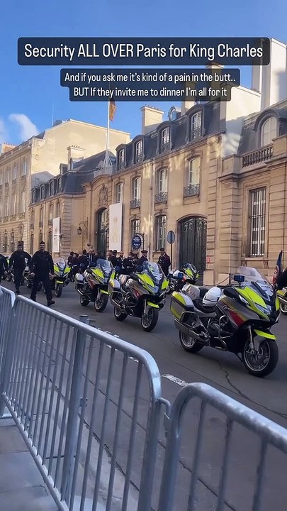 "Il y a des agents de sécurité PARTOUT dans Paris pour le roi Charles", explique-t-elle.Christina Milian n'est pas ravie à propos de la visite du roi Charles III. Instagram. Le 21 septembre 2023.