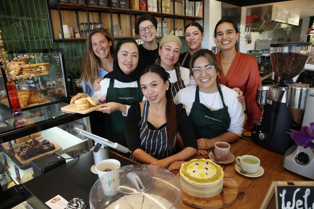 Cafe Stepping Stone opening in Dickson